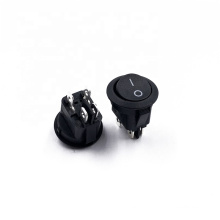 JEC JS-606-4(R)A-Q-BB-3H Switch Manufacturer Round Rocker Switch 3pins 2positions on-off mini Electrical led Boat Switch